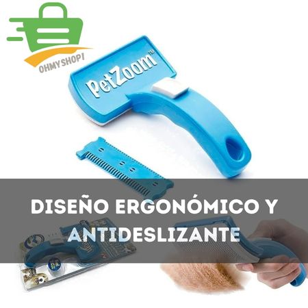 CEPILLO QUITA PELOS PARA PERROS Y GATOS