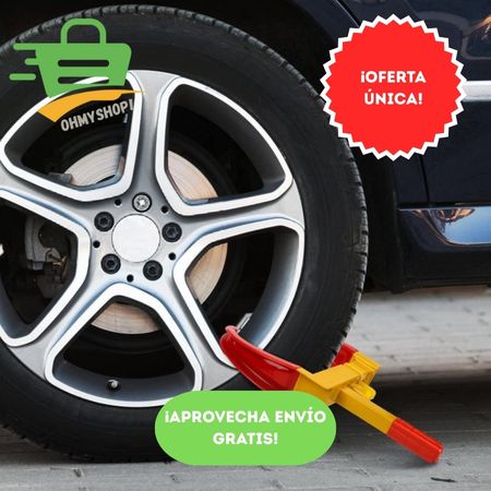 CERRADURA DE TENAZA ANTIRROBO PARA RUEDA