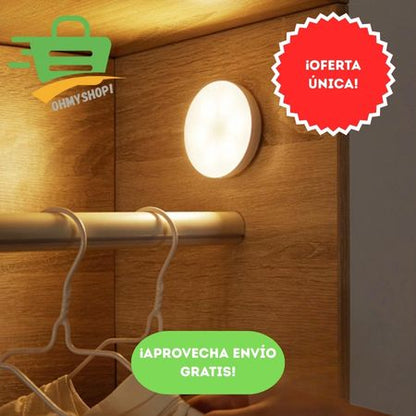 PACK 3 LAMPARAS CIRCULARES CON SENSOR