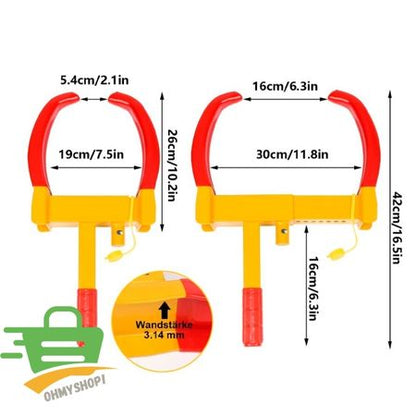 CERRADURA DE TENAZA ANTIRROBO PARA RUEDA