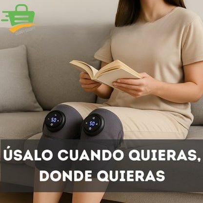 MASAJEADOR DE RODILLAS CON CALOR